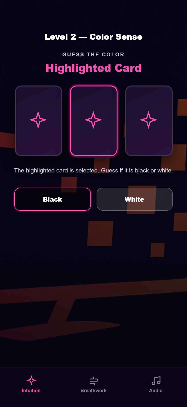 Intuition & Breathwork Training App screenshot